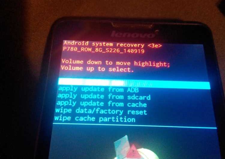 Восстановление кирпича Lenovo p780: шаги и рекомендации